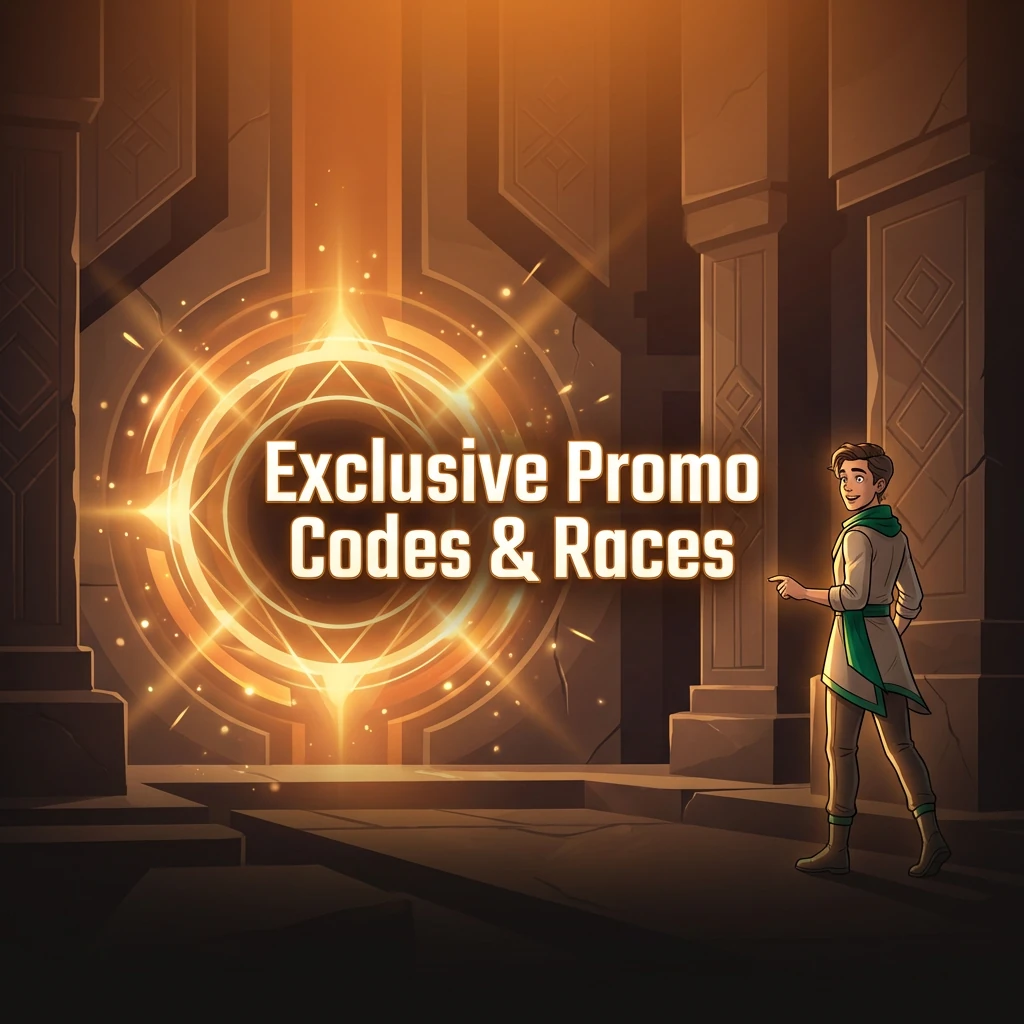 Exclusive Promo Codes & Races
